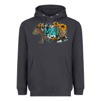 Smoke baby bear mini sunflowers leopard cowhide mother's day Heavyweight Hoodie - Jasminsmagicworld