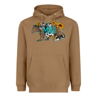 Toasted Coconut baby bear mini sunflowers leopard cowhide mother's day Heavyweight Hoodie - Jasminsmagicworld