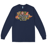 Navy Rainforest Cafe Long Sleeve Tee - artisFamous