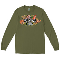 Army Green Rainforest Cafe Long Sleeve Tee - artisFamous