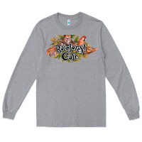 Heather Grey Rainforest Cafe Long Sleeve Tee - artisFamous