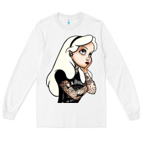 White alice in wonderland Long Sleeve Tee - artisFamous