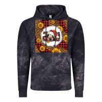 Cloud Black joy christmas cow Vintage Hoodie - LillyAllenDesigns