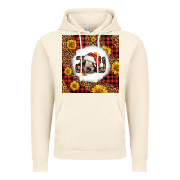 Vintage Artic joy christmas cow Vintage Hoodie - LillyAllenDesigns