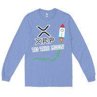 Colony Blue xrp to the moon Long Sleeve Tee - artisFamous