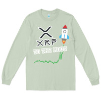 Matcha xrp to the moon Long Sleeve Tee - artisFamous