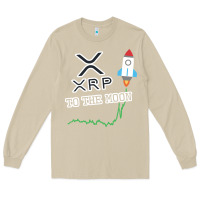 Mushroom xrp to the moon Long Sleeve Tee - artisFamous