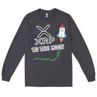 Smoke xrp to the moon Long Sleeve Tee - artisFamous