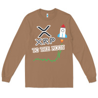 Toasted Coconut xrp to the moon Long Sleeve Tee - artisFamous