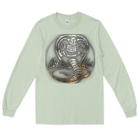 Matcha cobra k.a.i rusted steel snake lo go graphic t shirt Long Sleeve Tee - artisFamous