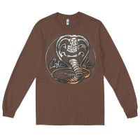Chestnut cobra k.a.i rusted steel snake lo go graphic t shirt Long Sleeve Tee - artisFamous