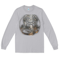 Moon Dust cobra k.a.i rusted steel snake lo go graphic t shirt Long Sleeve Tee - artisFamous