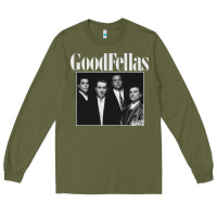Army Green goodfellas retro Long Sleeve Tee - artisFamous