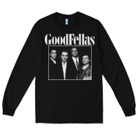 Black goodfellas retro Long Sleeve Tee - artisFamous