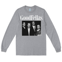 Heather Grey goodfellas retro Long Sleeve Tee - artisFamous