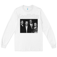 White goodfellas retro Long Sleeve Tee - artisFamous