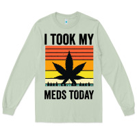 Matcha i took my meds today Long Sleeve Tee - artisFamous