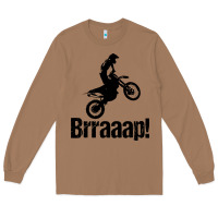 Toasted Coconut brraaap funny dirt bike Long Sleeve Tee - artisFamous