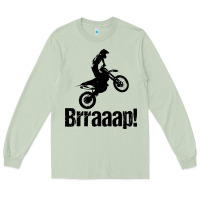 Matcha brraaap funny dirt bike Long Sleeve Tee - artisFamous