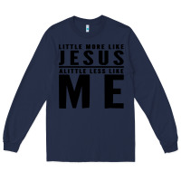 Navy christian faith in christ Long Sleeve Tee - artisFamous