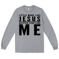 Heather Grey christian faith in christ Long Sleeve Tee - artisFamous