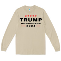 Mushroom donald trump 2024 take america Long Sleeve Tee - artisFamous
