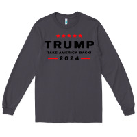 Smoke donald trump 2024 take america Long Sleeve Tee - artisFamous
