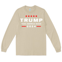 Mushroom donald trump 2024 take america Long Sleeve Tee - artisFamous