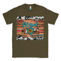Army Green blessed mom Classic Tee - Artiststas
