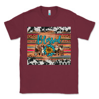 Burgundy blessed mom Classic Tee - Artiststas