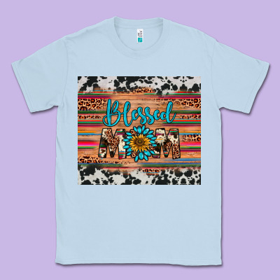 Blessed Mom Classic Tee Designed By Artiststas