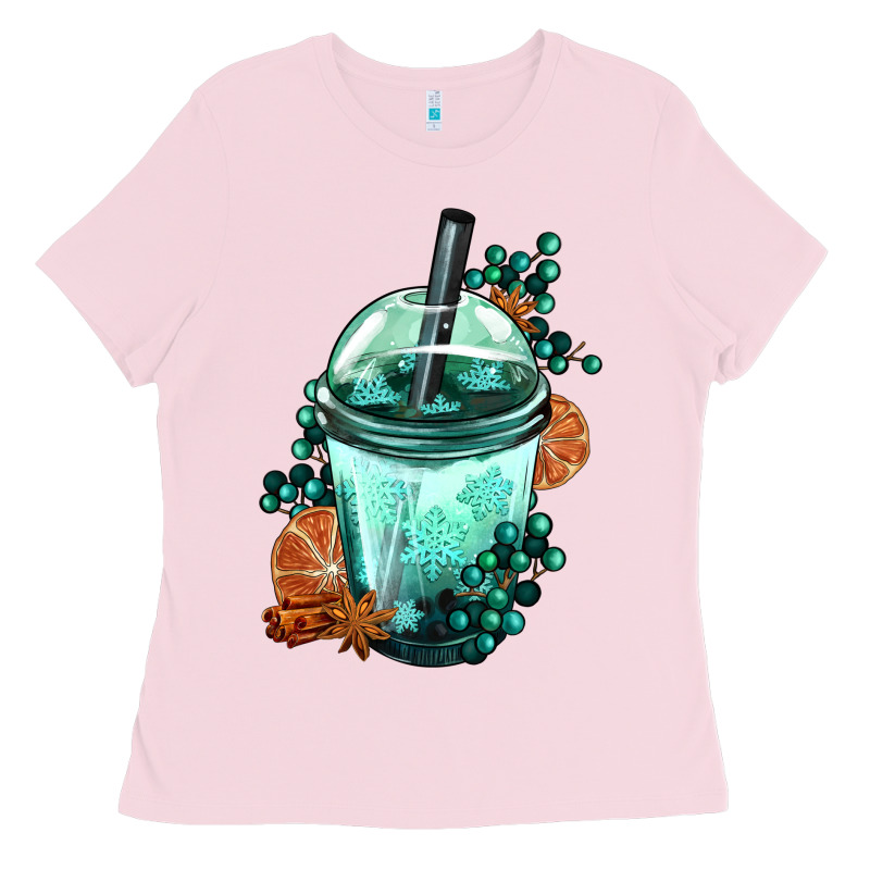 Winter Bobba Cup Ladies Tee by FaDigitalArtStudio | Teevron