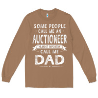 Toasted Coconut auctioneer dad father's day gifts father daddy men t shirt Long Sleeve Tee - artisFamous