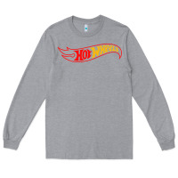 Heather Grey hot car Long Sleeve Tee - artisFamous