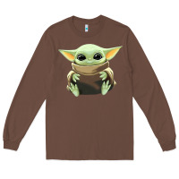 Chestnut baby yoda Long Sleeve Tee - artisFamous