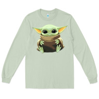 Matcha baby yoda Long Sleeve Tee - artisFamous
