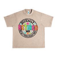 French Oak Officially Retired 2025 not my problem anymore Urban Heavy Tee - CowhideDigitalArt