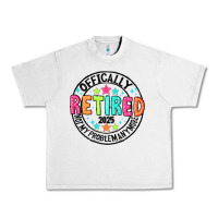 Lunar Rock Officially Retired 2025 not my problem anymore Urban Heavy Tee - CowhideDigitalArt