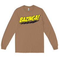 Toasted Coconut Bazinga! Long Sleeve Tee - artisFamous