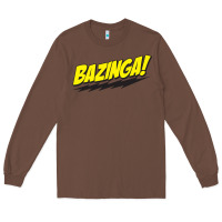 Chestnut Bazinga! Long Sleeve Tee - artisFamous
