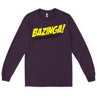 Plum Bazinga! Long Sleeve Tee - artisFamous
