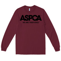 Burgundy aspca we are their voice Long Sleeve Tee - artisFamous