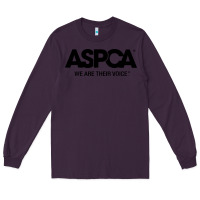 Plum aspca we are their voice Long Sleeve Tee - artisFamous