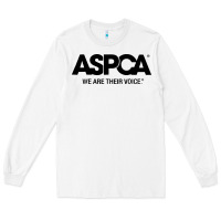 White aspca we are their voice Long Sleeve Tee - artisFamous