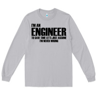 Moon Dust i'm an engineering Long Sleeve Tee - artisFamous