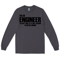 Smoke i'm an engineering Long Sleeve Tee - artisFamous