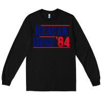 Black reagan bush '84 Long Sleeve Tee - artisFamous