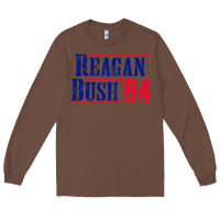 Chestnut reagan bush '84 Long Sleeve Tee - artisFamous