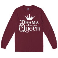 Burgundy drama queen Long Sleeve Tee - artisFamous
