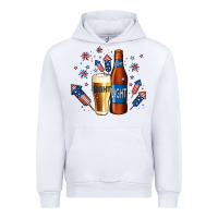 White Just Here For The Light Urban Hoodie - Jasminsmagicworld